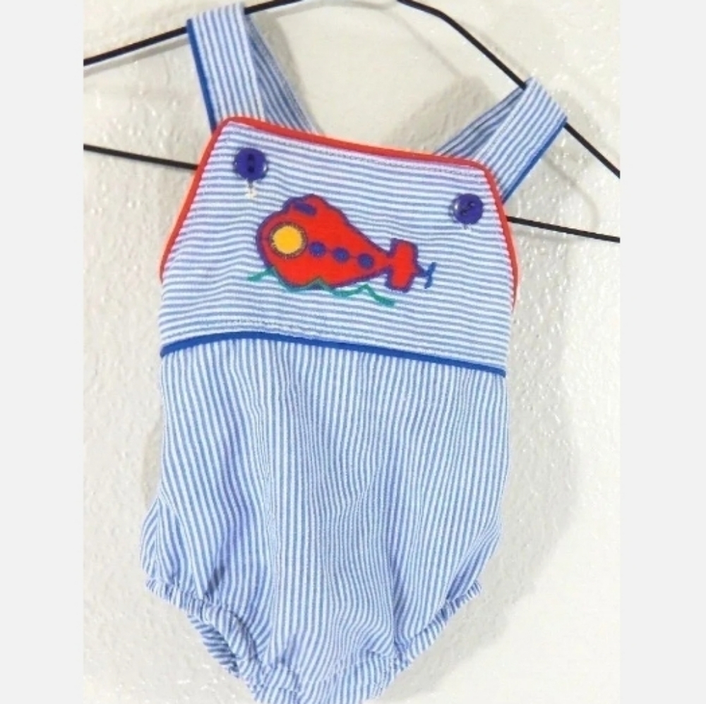 Healthtex Vintage Submarine Sun Suit